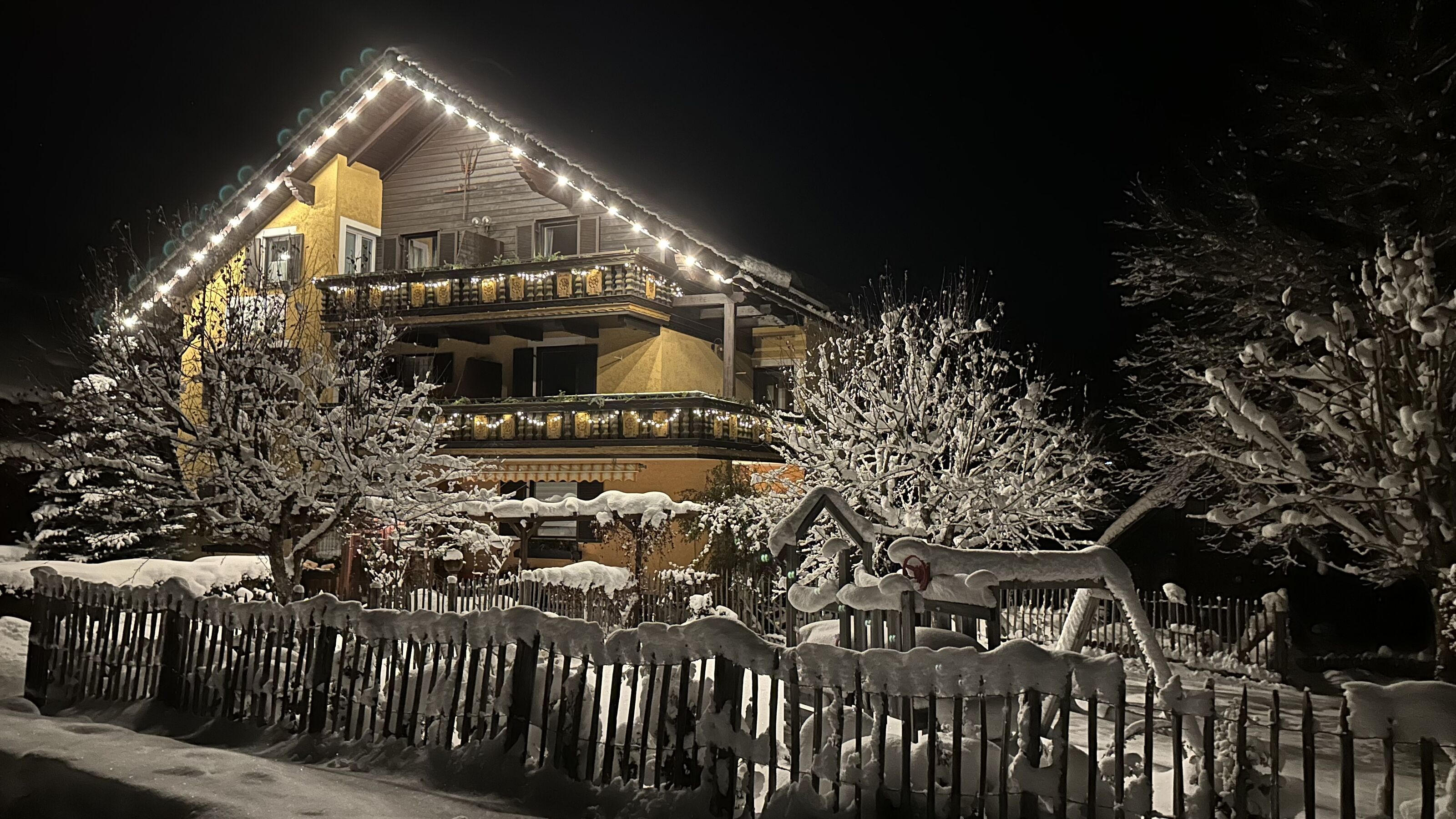 Weihnachtsstimmung in der Alpenlodge