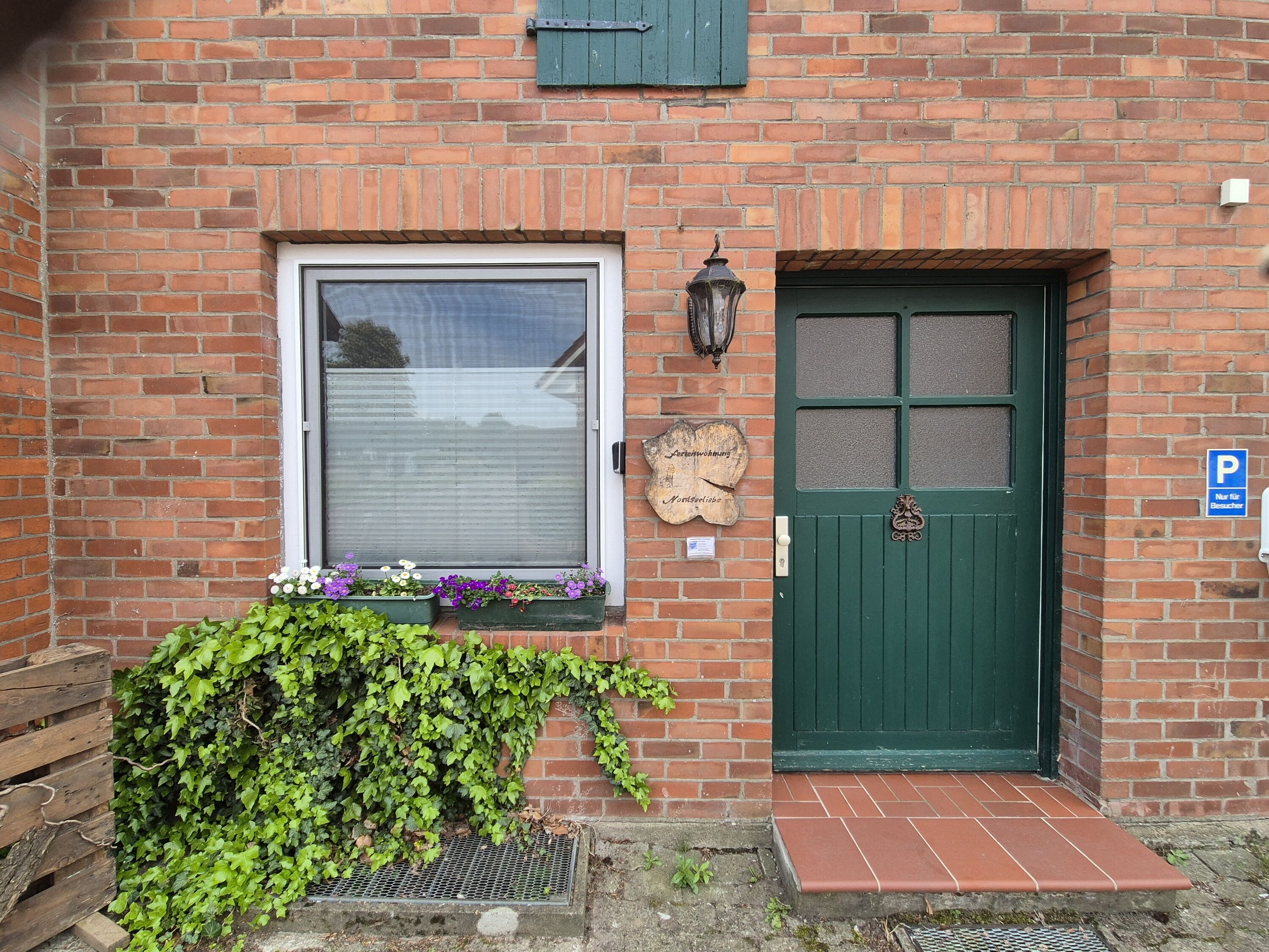 Eingangstür der Ferienwohnung