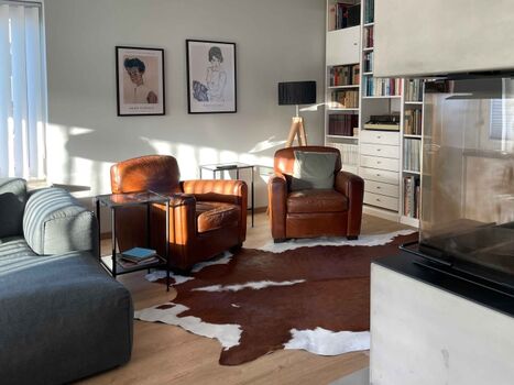 TIDE4 Ferienwohnung Amrum Apartment 8 Wohnbereich