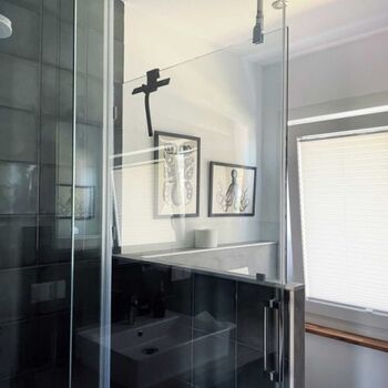 TIDE4 Ferienwohnung Amrum Apartment 8 Badezimmer mit Dusche 1