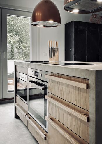 TIDE4 Ferienwohnung Amrum Apartment 8 Kücheninsel