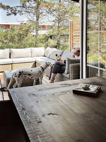 TIDE4 Ferienwohnung Amrum Apartment 8 Terrasse