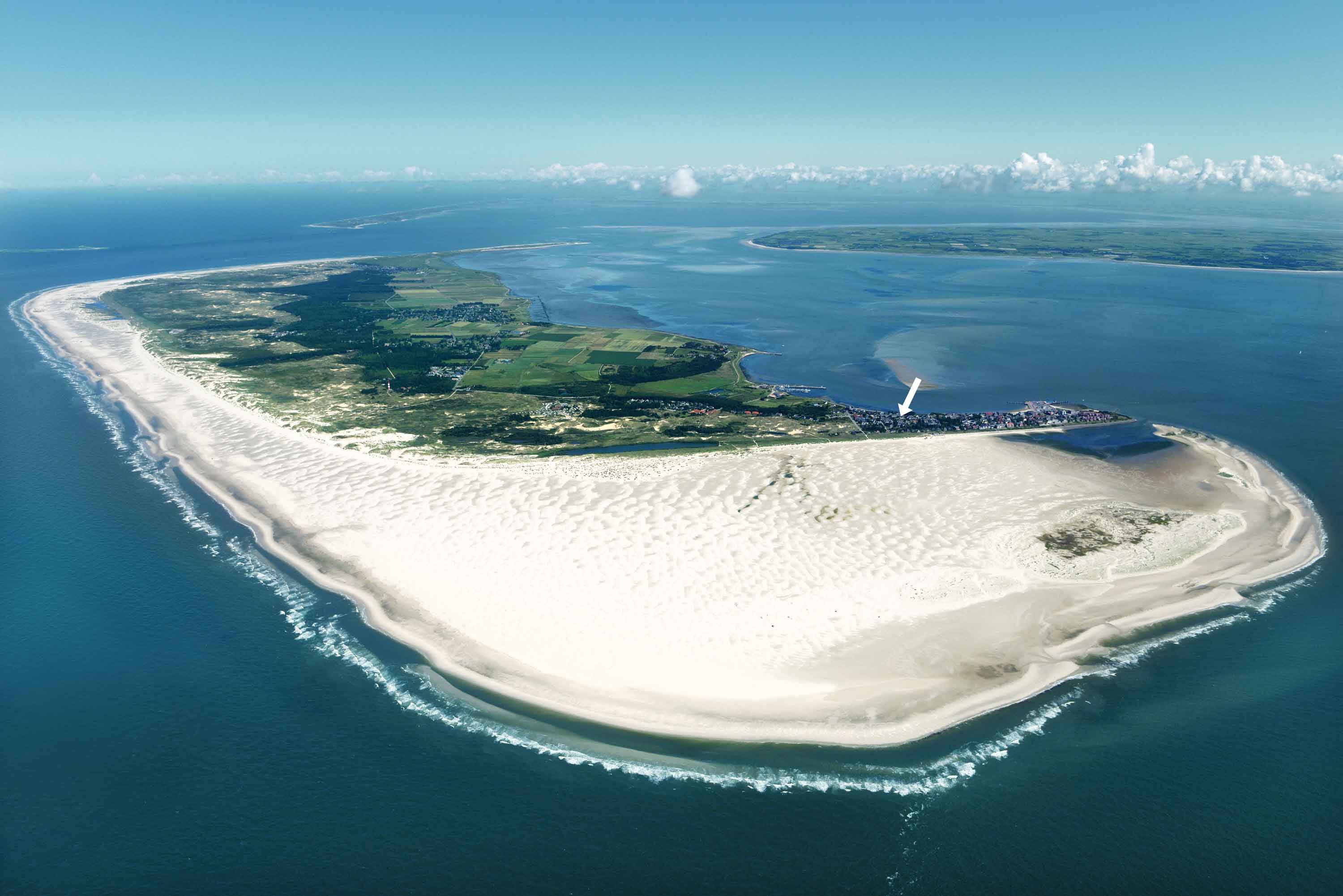 TIDE4 Ferienwohnung Amrum Lage