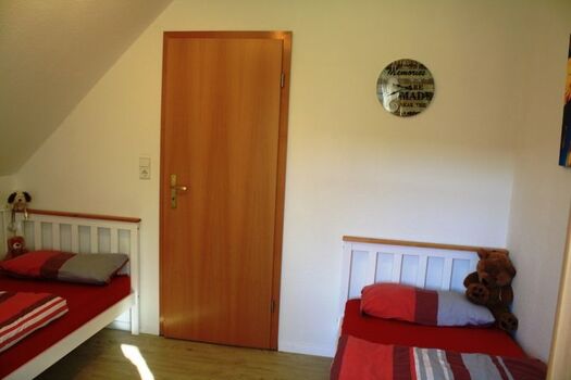 Schlafzimmer mit Einzelbetten