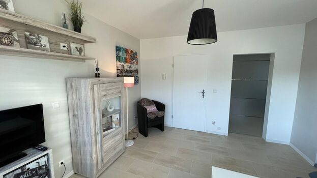 Wohnzimmer Jerry mit Rheinblick