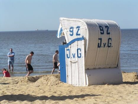 Erholung pur: Ihr eigener Strandkorb (gratis).