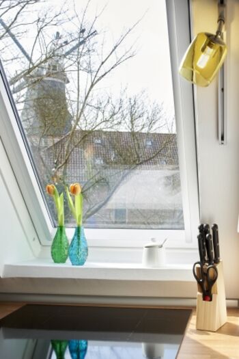 Blick auf die Mühle