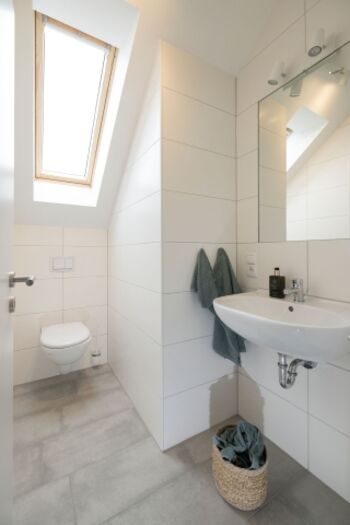 Haus Nordwald - das WC im Obergeschoss