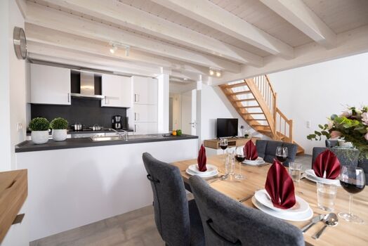 Haus Nordwald - der einladende Eßbereich 