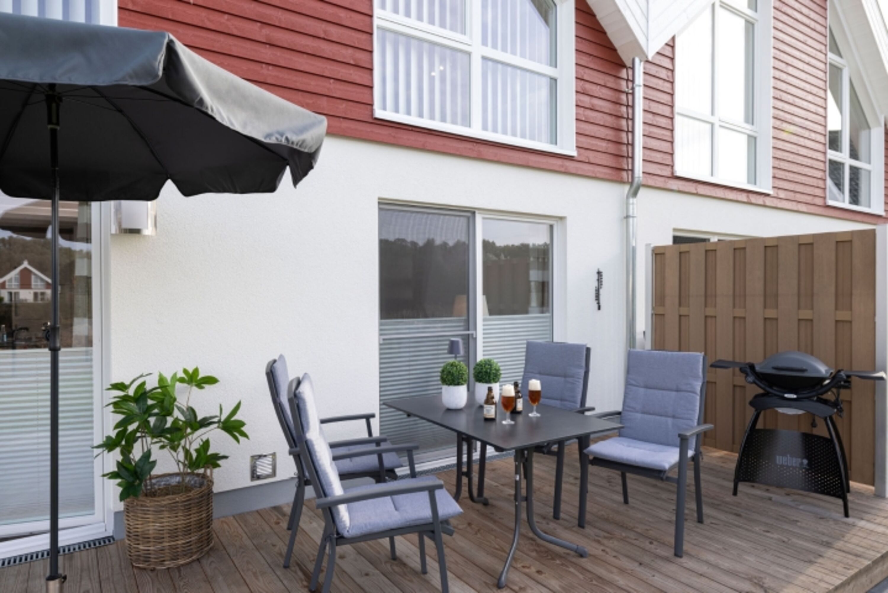 Haus Nordwald - Ihr "Wohn-/Eßzimmer" im Grünen 