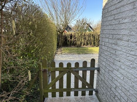 eingezäunter Garten 