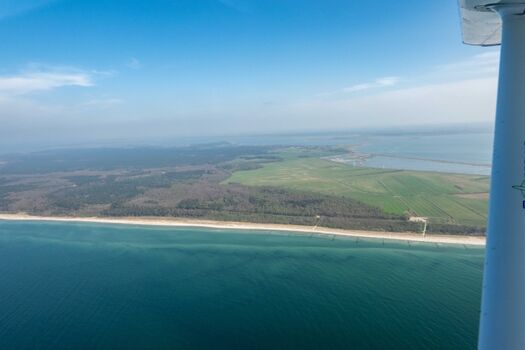 Die Ostsee und der Darßer Wald