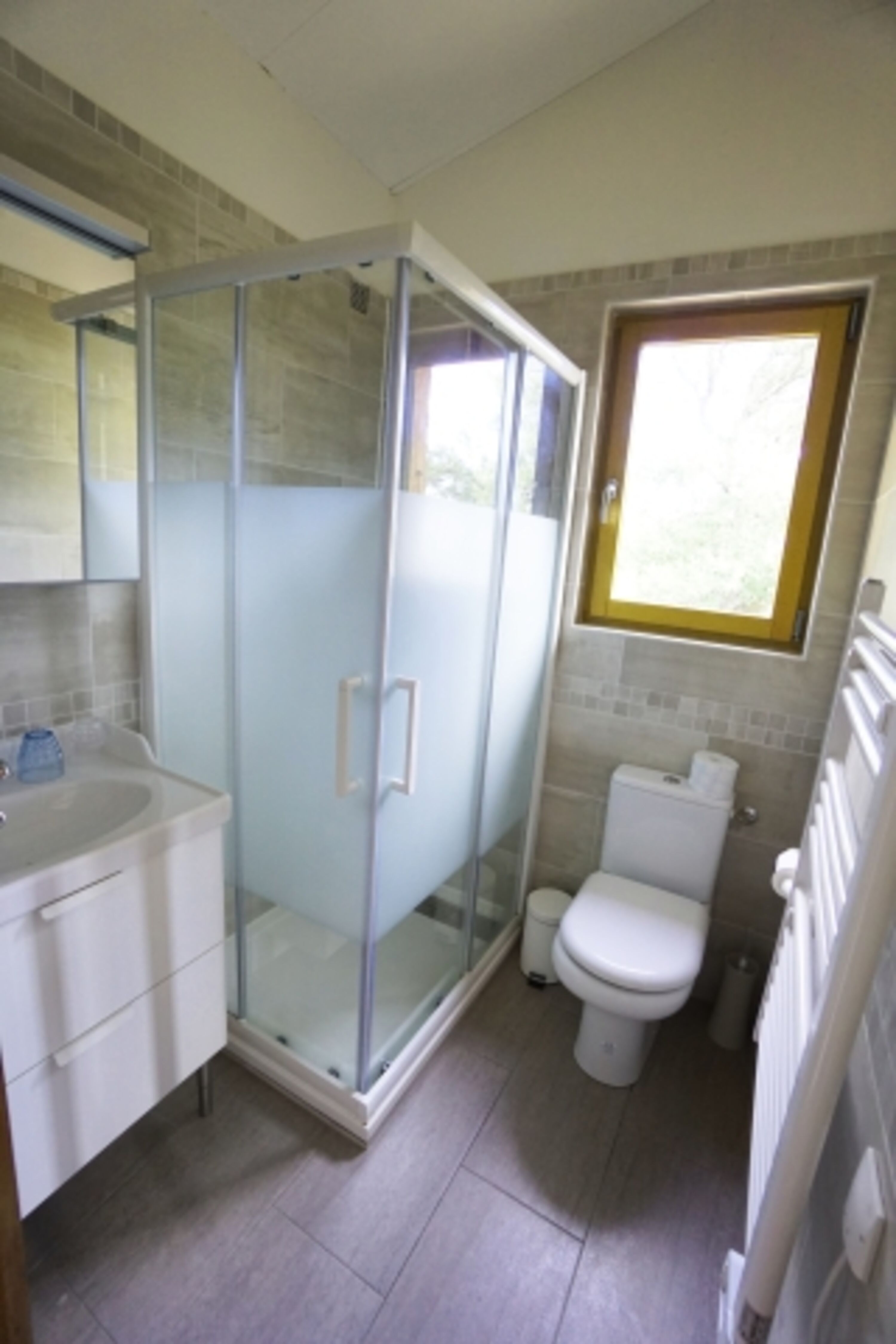Badezimmer mit WC
