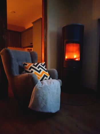 Kamin für gemütliche Stunden