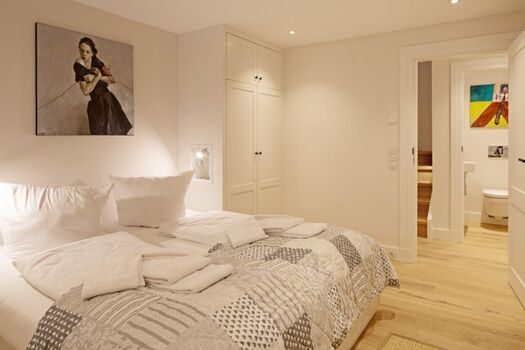 Schlafzimmer drei im Souterrain