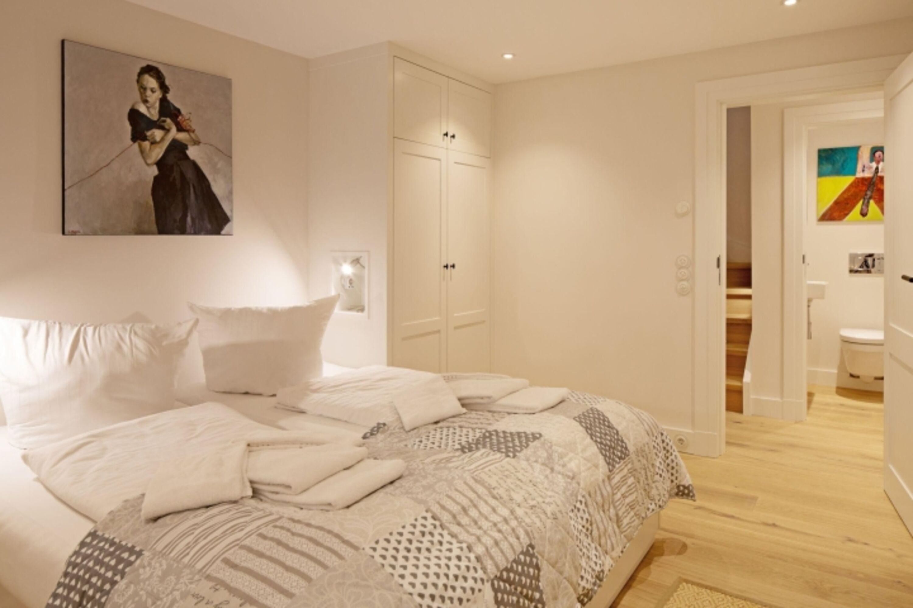 Schlafzimmer drei im Souterrain