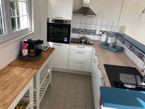 Klein, aber oho: die Küche