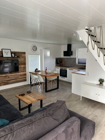 offener Wohn und Essbereich