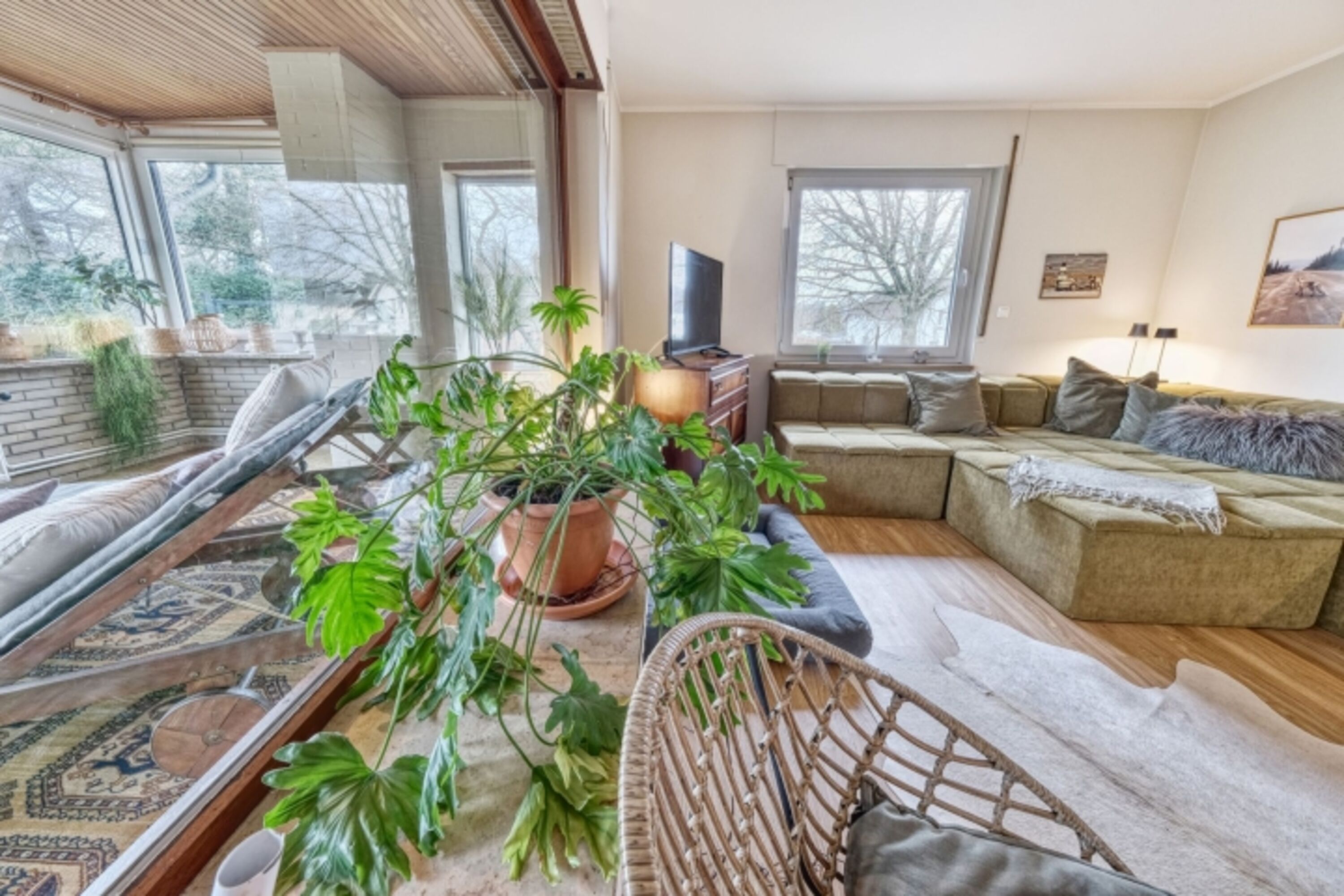 Blick in den Wintergarten 