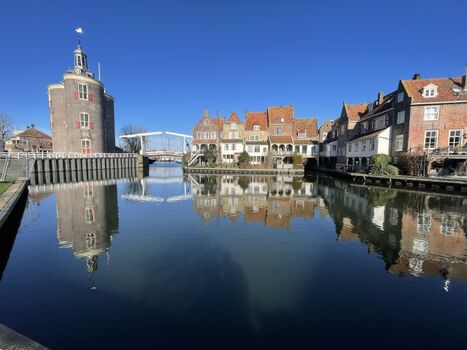 Altstadt Enkhuizen vom Wasser