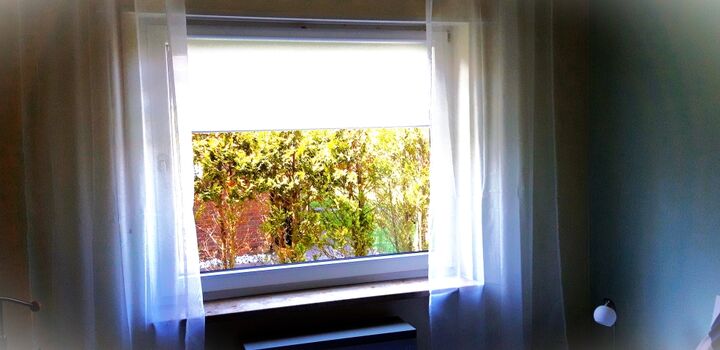 Blick aus dem Schlafzimmer