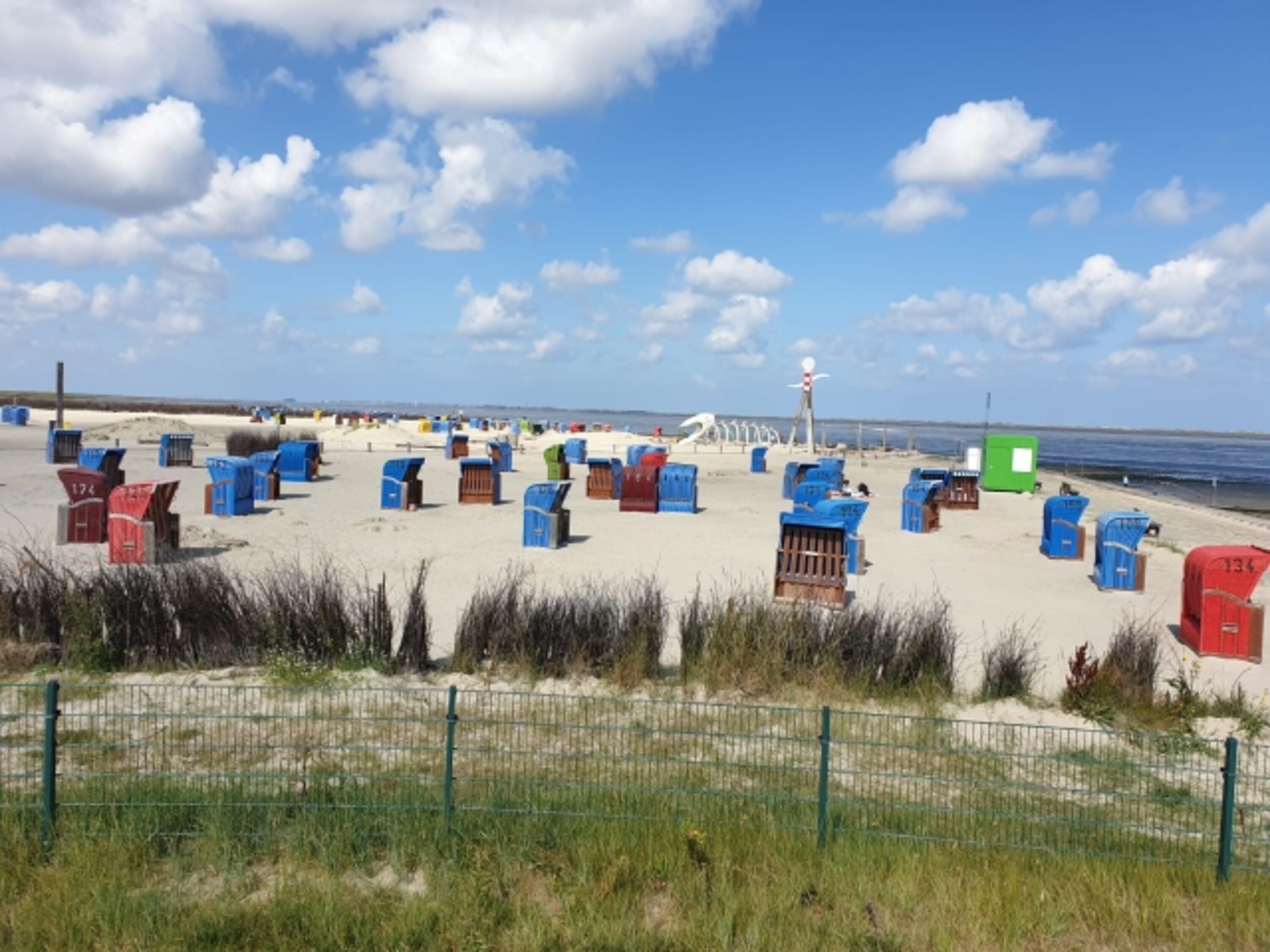 Der Strand selbstverständlich auch für unsere Hunde