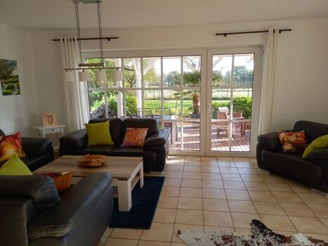 Wohnzimmer Zugang Terrasse