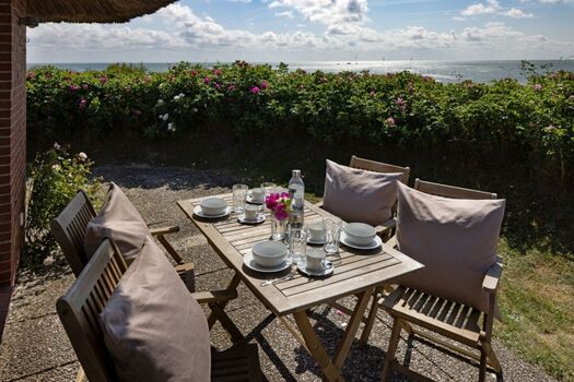 Terrasse mit Meerblick