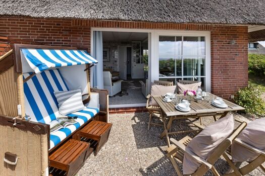 Terrasse mit Meerblick