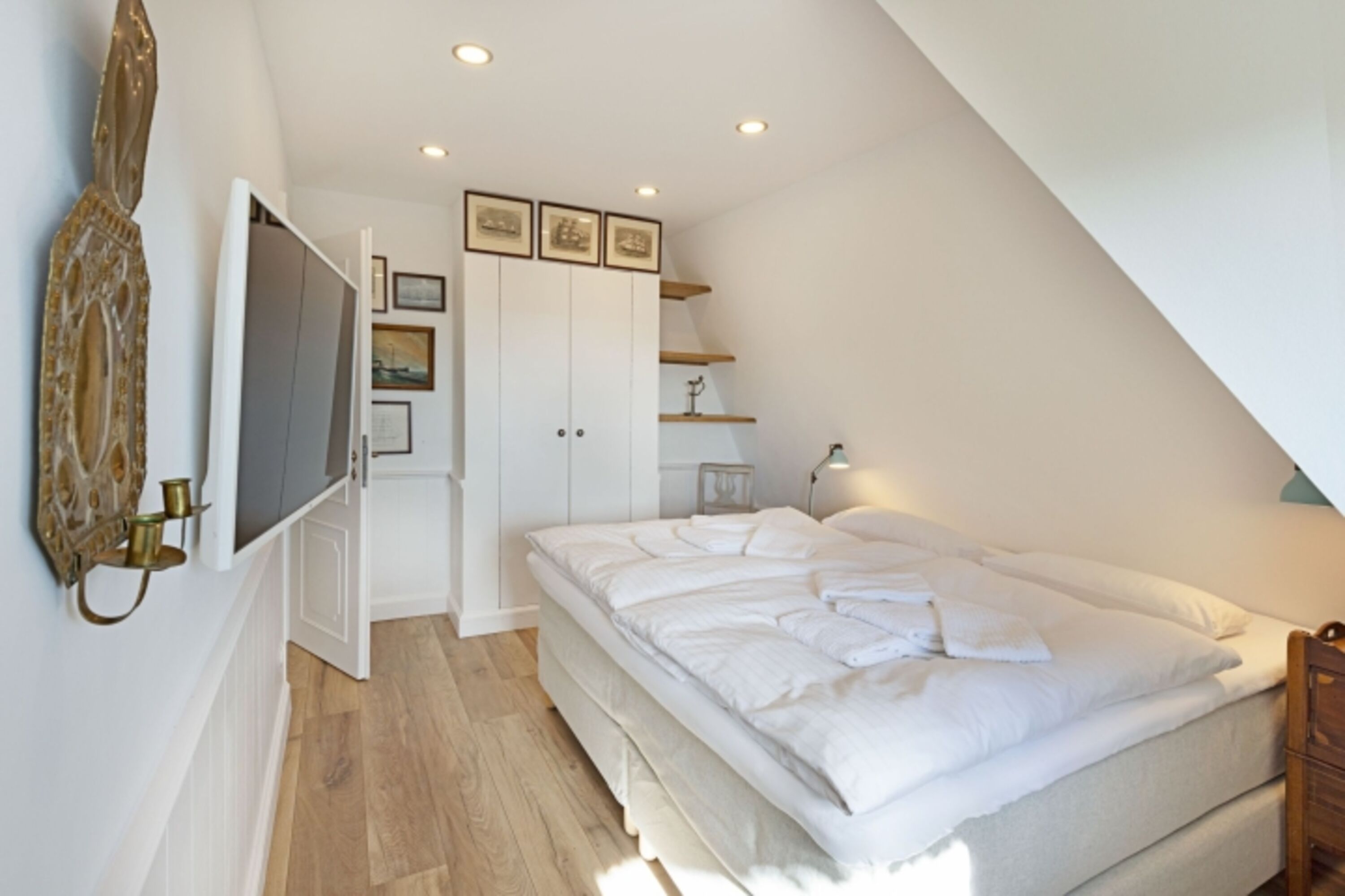 Schlafzimmer eins im OG