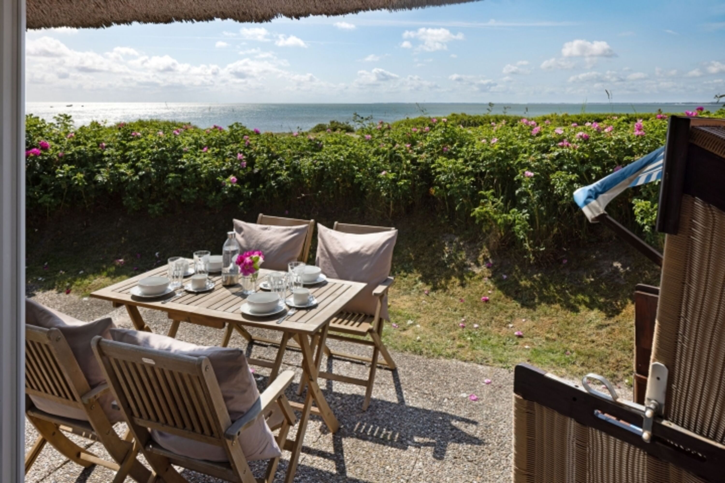 Terrasse mit Meerblick