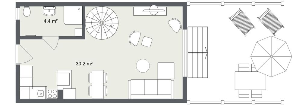 Grundriss Erdgeschoss