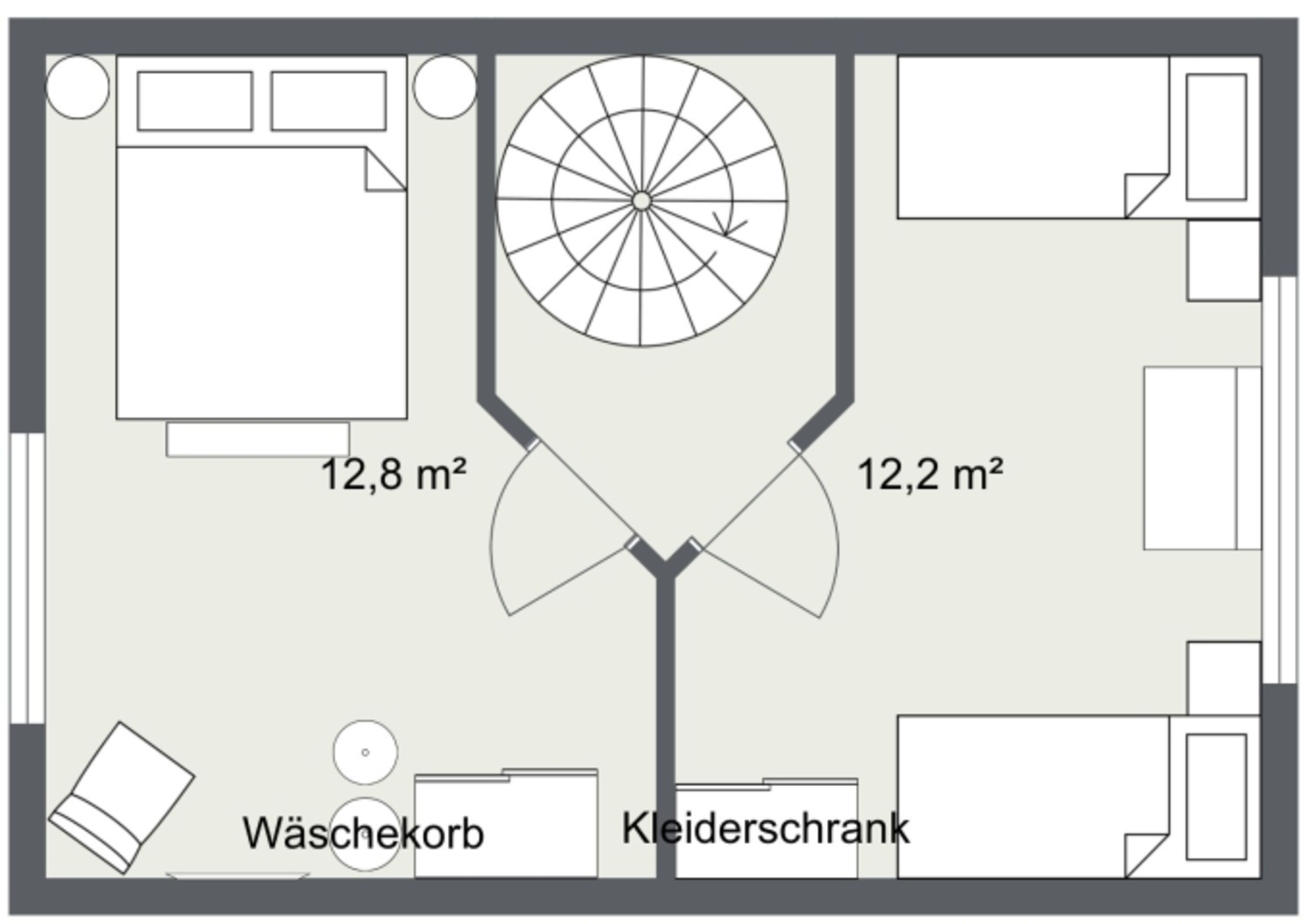 Grundriss 1. Stock