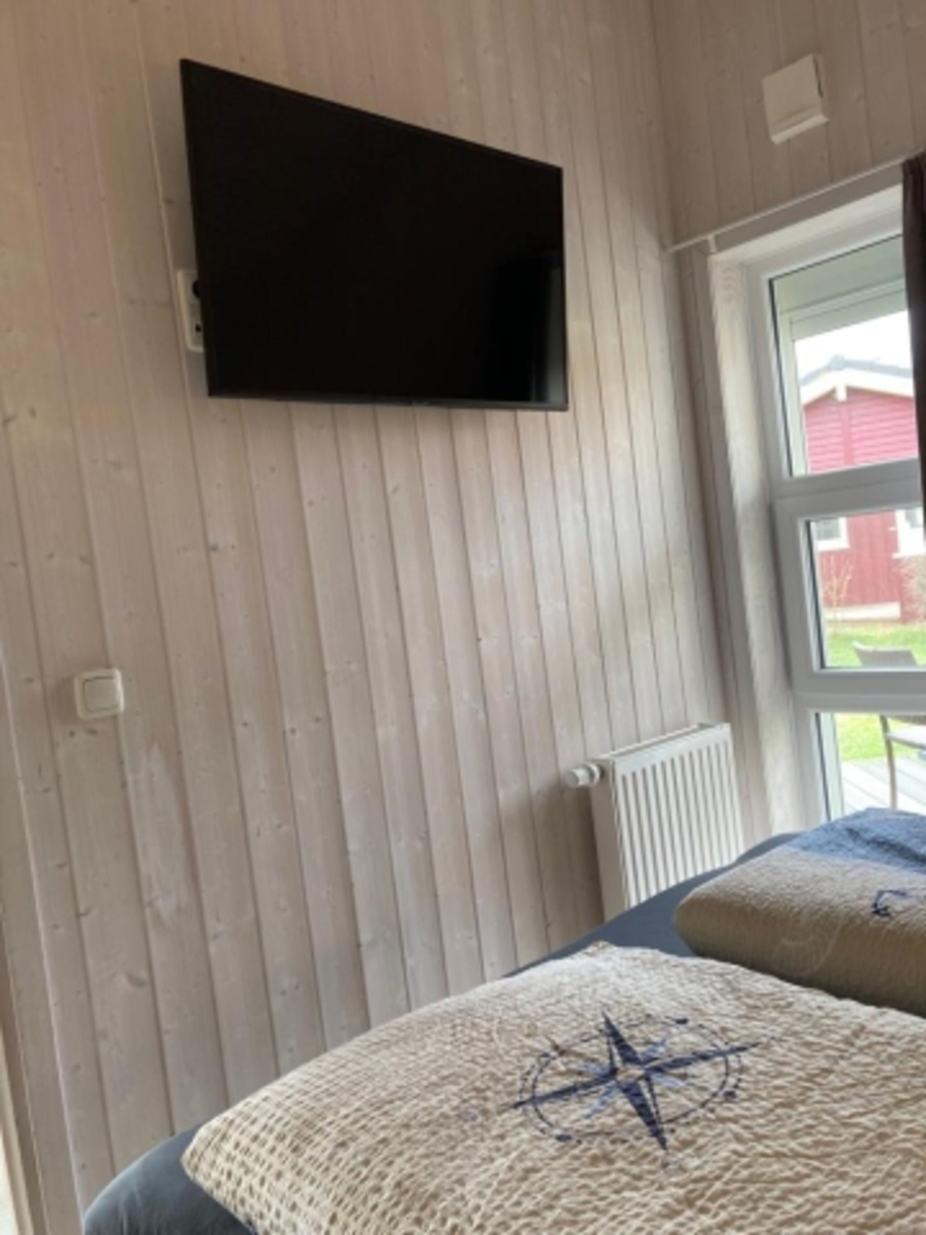 TV im Schlafzimmer