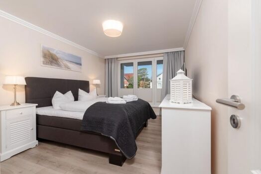 Seehof Bansin - Blick ins Schlafzimmer