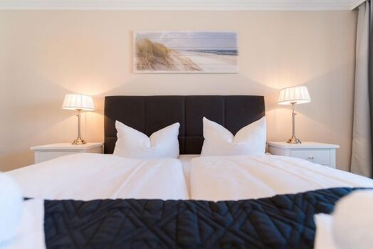 Seehof Bansin - Schlafzimmer gemütlich