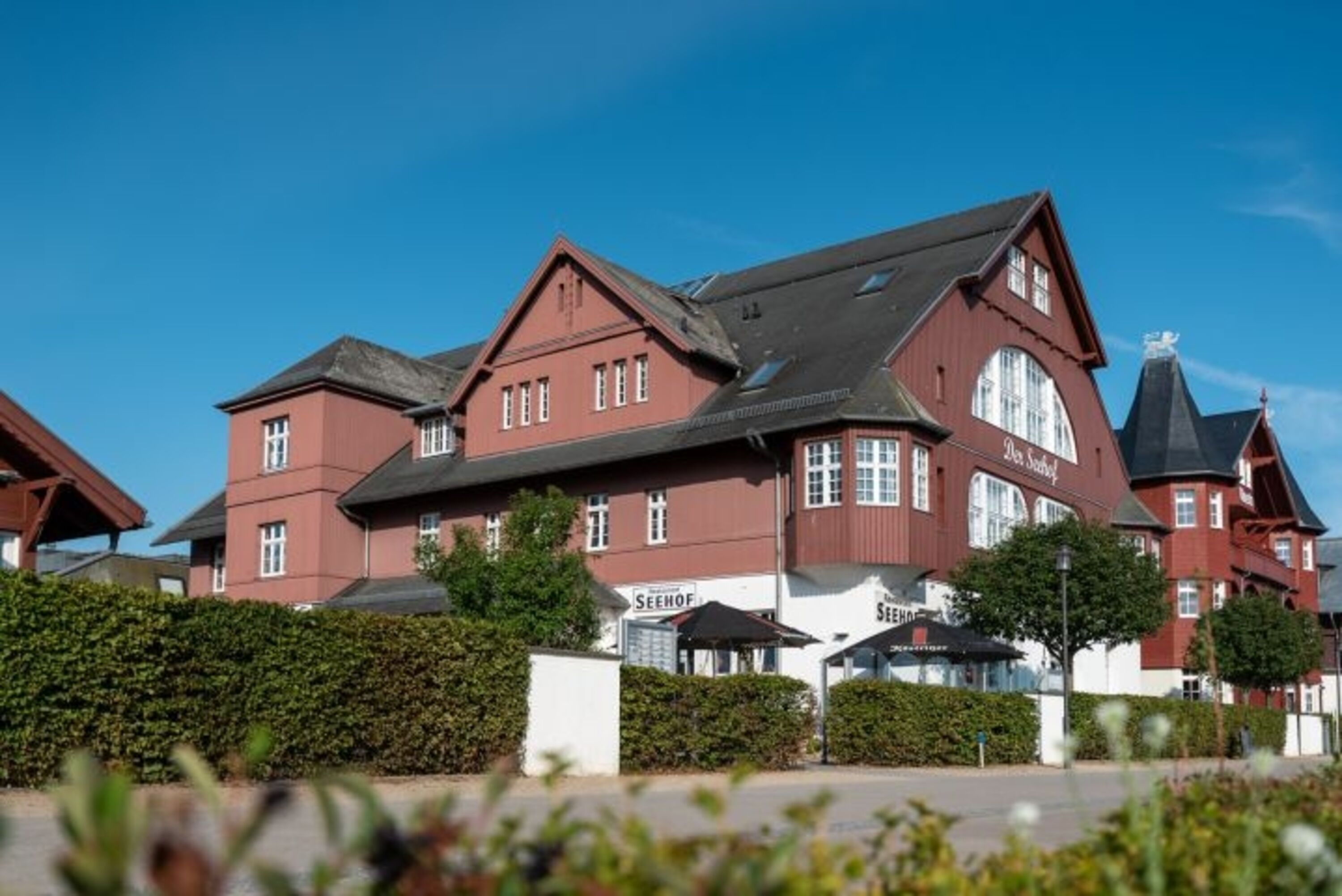 Seehof Bansin - Ansicht von der Promenade