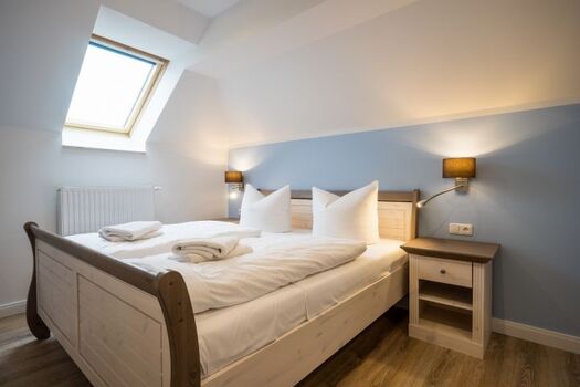 Haus Jule - Schlafzimmer im Obergeschoss des Hauses