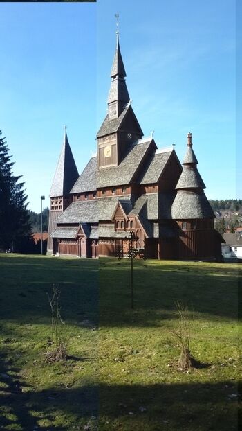 Stabkirche in Hahnenklee