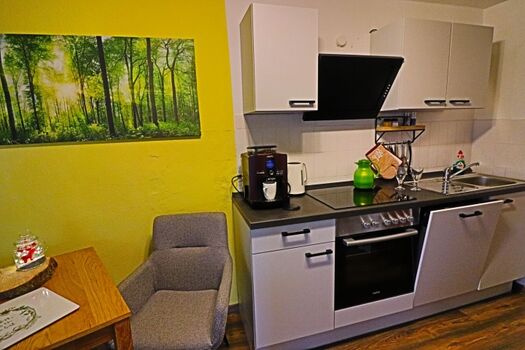 Küche mit Geschirrspüler