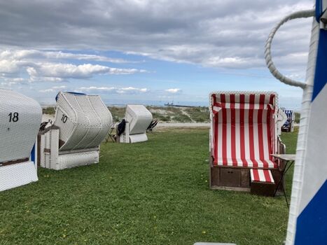 vor dem Strand von Stein