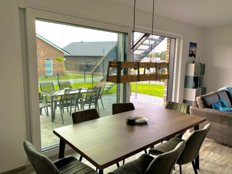 Essbereich mit Küche