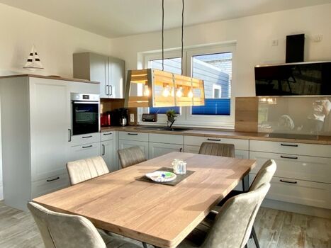 Essbereich mit Küche