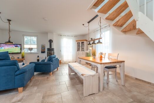 Wohnbereich und Sitzecke