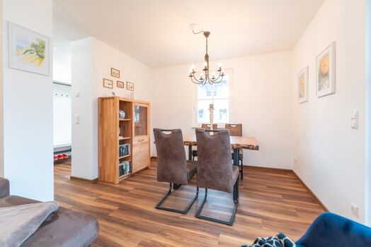 Essbereich im Erdgeschoss