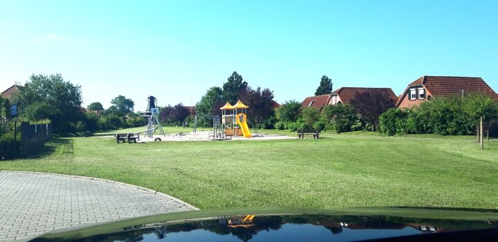 Ein Spielplatz ist natürlich auch da