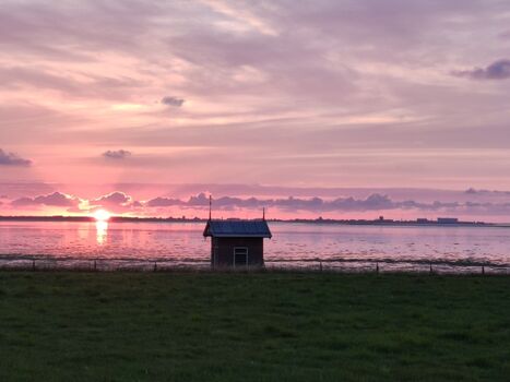Blick auf s Wattenmeer