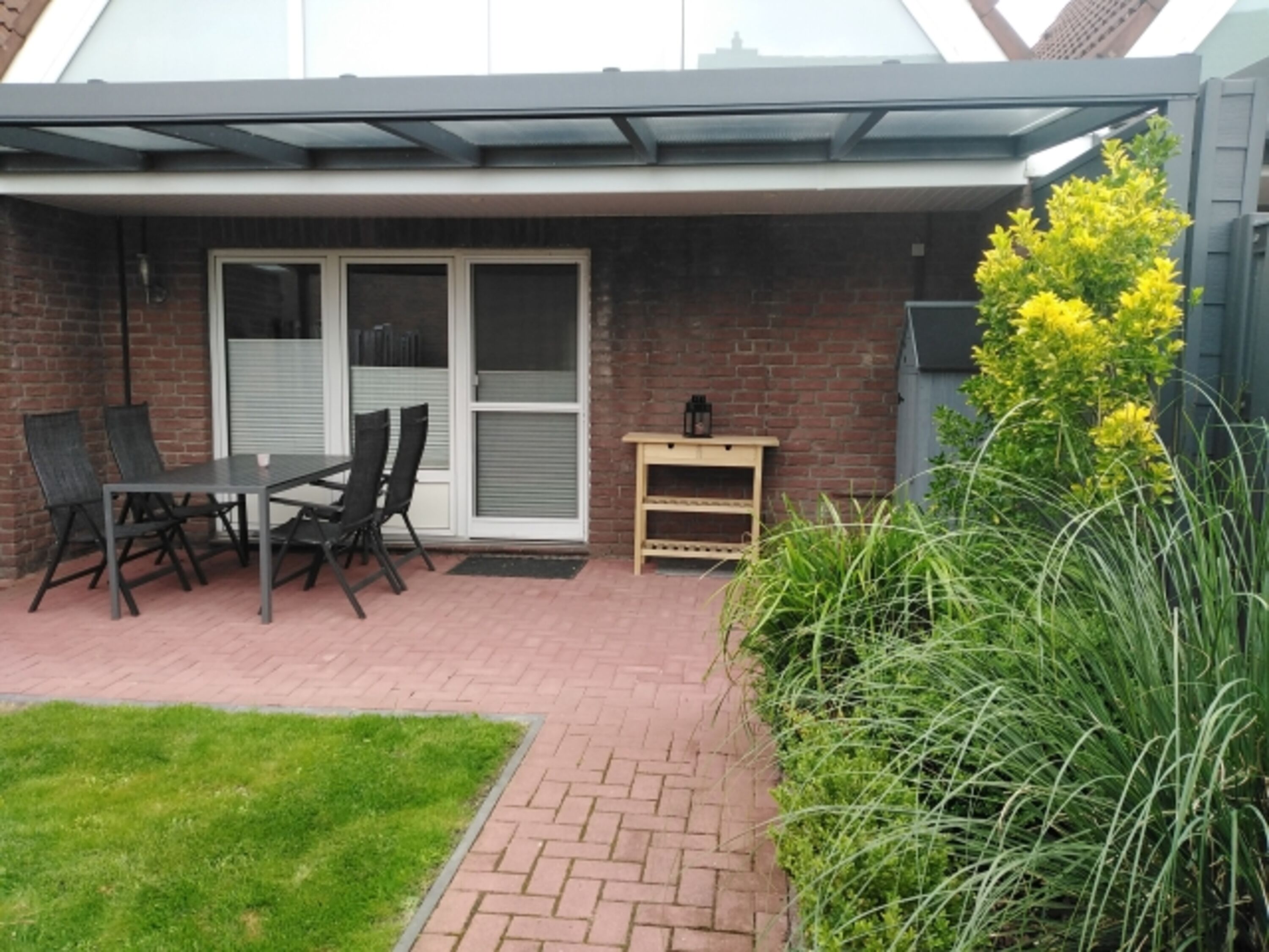 Überdachte Terrasse