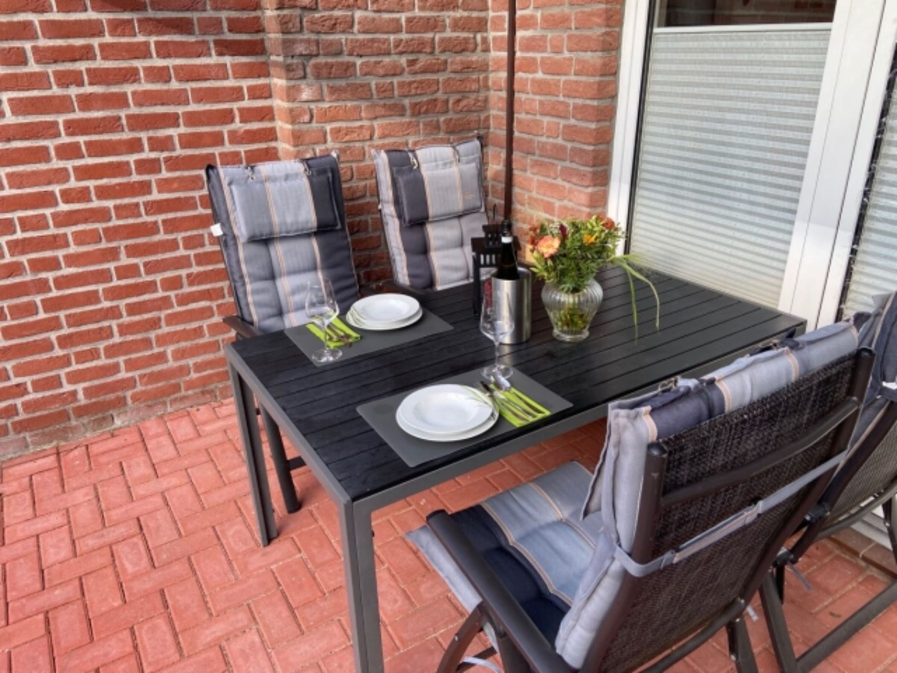 Überdachte Terrasse