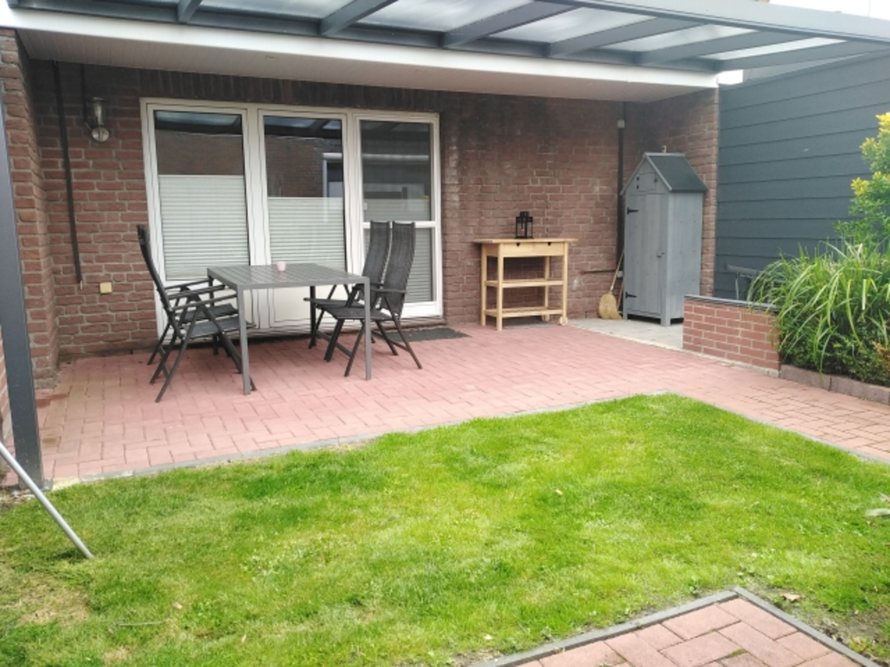 Überdachte Terrasse
